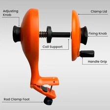 Fishing Line Winder Reel Spooler with Unwinding System Spool Holder Handhold