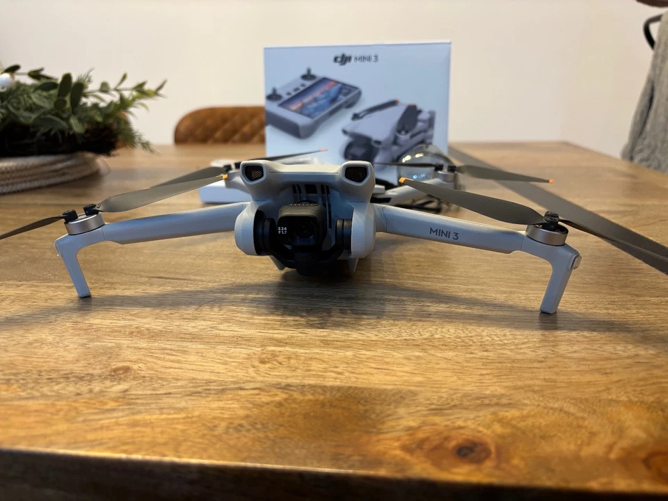 DJI Mini 3 with RC remote - immaculate, hovered once - Image 3 of 4