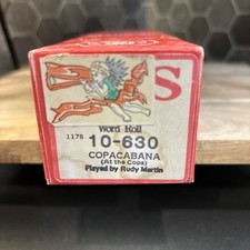 QRS Player Piano Roll 10-630 COPACABANA At The Cope played by Rudy Martin