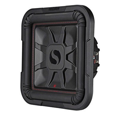 Subwoofer Kicker 12'' Solobaric L7 Woofer L7T124 30cm Flach Chassis 600 Watt RMS