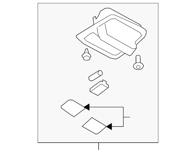 Lámpara de mapa para Subaru Forester 2010-2013 (N/P 92151SC020LO)