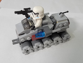 2 LEGO Star Wars Sets Microfighters Clone Turbo Tank + Resistance Trooper Pack