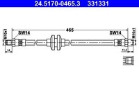 ATE Bremsschlauch 24.5170-0465.3 FüR Volvo