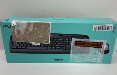 Logitech MK335 Wireless Keyboard and Mouse Combo - Black/Silver NEW