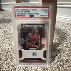Panini Prizm Scottie Barnes Sensational Signatures #SS-SBA Raptors PSA 9 Rookie…