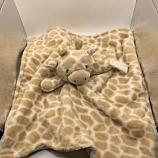 Carter's Giraffe Baby Lovey Security Blanket Plush w Pacifier Strap lovie soft