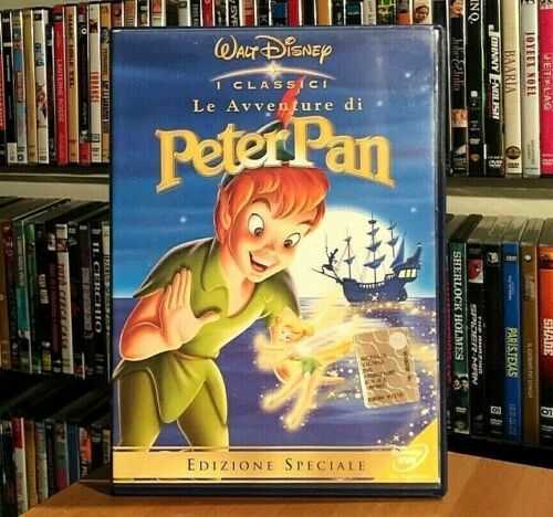 LE AVVENTURE DI PETER PAN (1953) DVD WALT DISNEY OLOGRAMMA TONDO - Foto 1 di 3