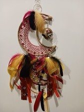 Homemade NFL Dreamcatchers