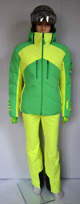 BOGNER SET SKIANZUG SKIJACKE JESSY GRÜN TIM2 SKI HOSE UVP 2290 € Gr 52 XL  NEU