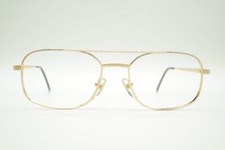 Vintage Nigura 0458 Gold Oval Glasses Frame Eyeglasses NOS