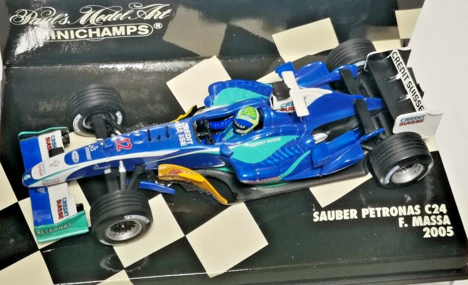 MINICHAMPS no SPARK SAUBER C24 PETRONAS FELIPE MASSA 2005  1/43 - Immagine 3 di 4