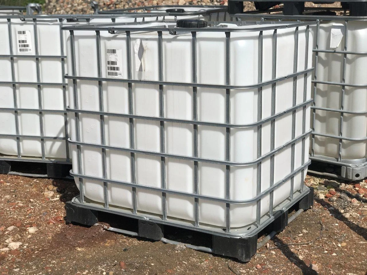 1000 Litre IBC Tank Container Water Diesel Fuel Oil Storage Allotment Farm  Field | eBay