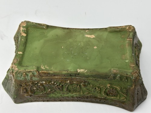 Green Ceramic Bonsai Plant Pot Planter - Rectangle - Picture 8 of 8