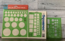 3- C-Thru Templates T-831,T-828 & T-816 Made in USA