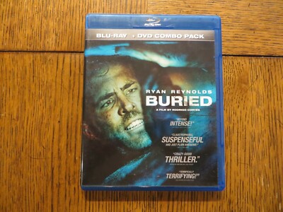 Buried - Ryan Reynolds, José Luis García Pérez 2010 Lionsgate BLU-RAY VERY GOOD!