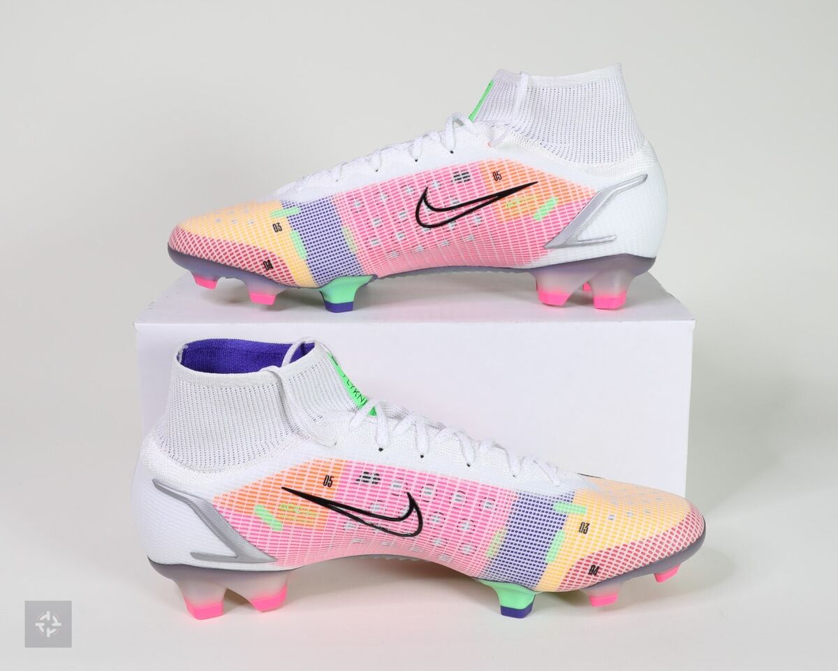 Nike Mercurial Superfly 8 Elite FG Soccer Cleats Men's Size Nike Mercurial Superfly 8 Elite FG Soccer Cleats Men's Size