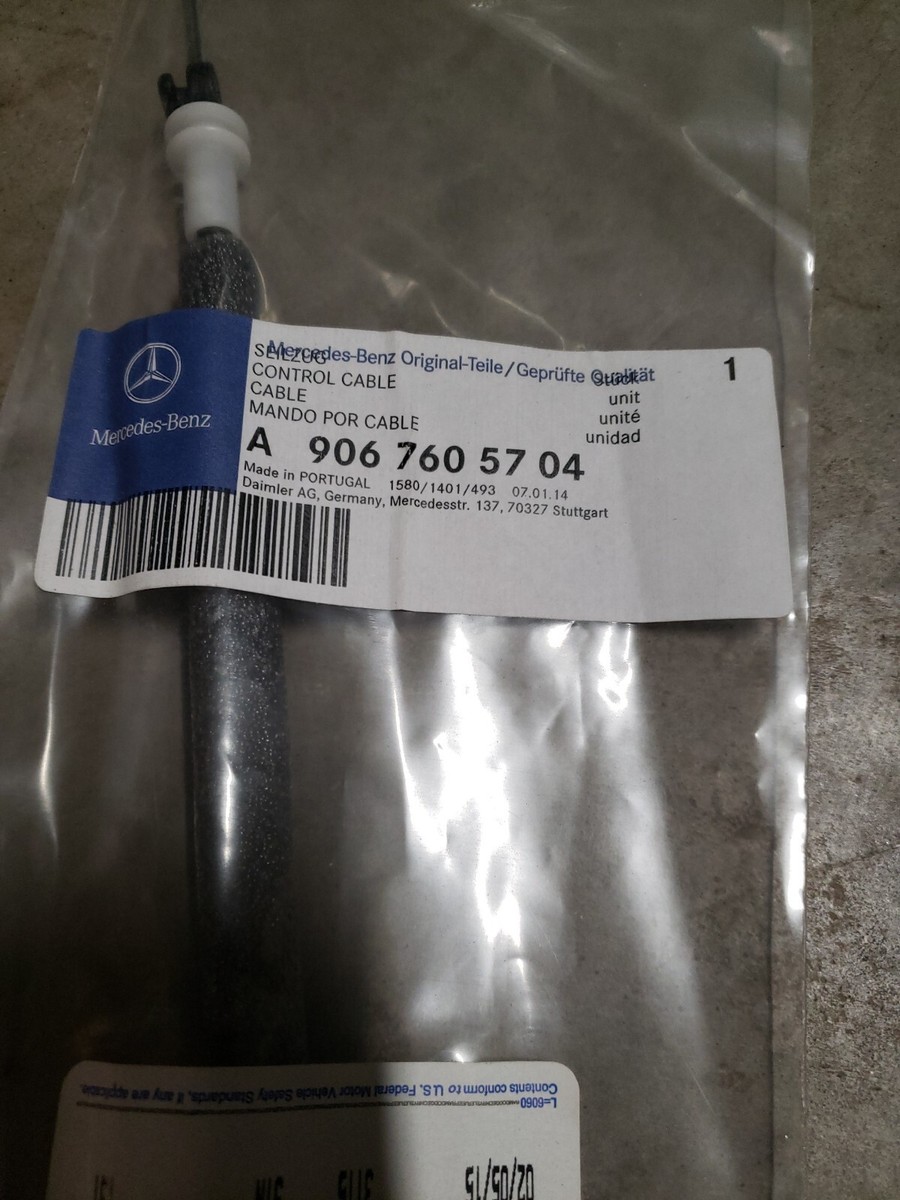 NEW MB A9067605704 SPRINTER 906 REAR PANEL DOOR LEFT CONTROL CABLE 