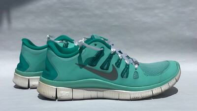 Rare- Nike Womens Marathon Tiffany Blue Free Run 622238 303
