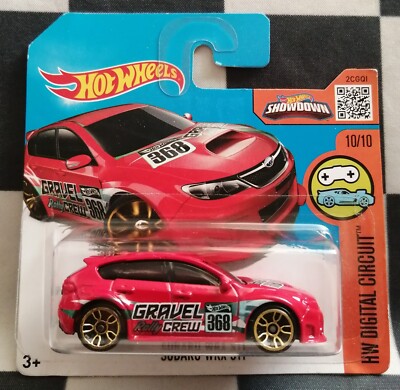 2016 Hot Wheels Subaru WRX STi HW Digital Circuit Short 30/250 #10/10
