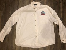 Vintage American Express Employee Corporate Button Down Shirt XXL Halo Casuals