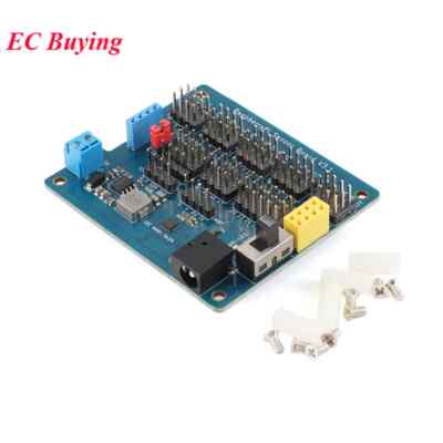 Raspberry Pi 3B+/4B dev board sensor module IO board built-in MCU with ADC