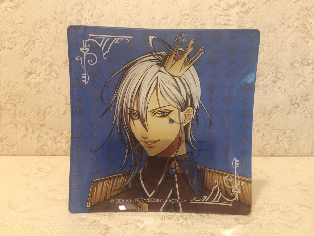 NEW AMNESIA World Otomate Square Glass Plate 5 Types Official