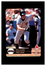 WILL CLARK ACES THE U.S. PLAYING CARD CO. 1992  