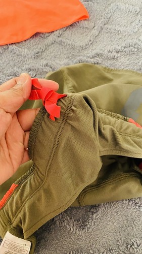 XS Reebok Active Wear Set (top naranja Reebok speedwick y pantalones cortos verde oliva) - Imagen 5 de 17