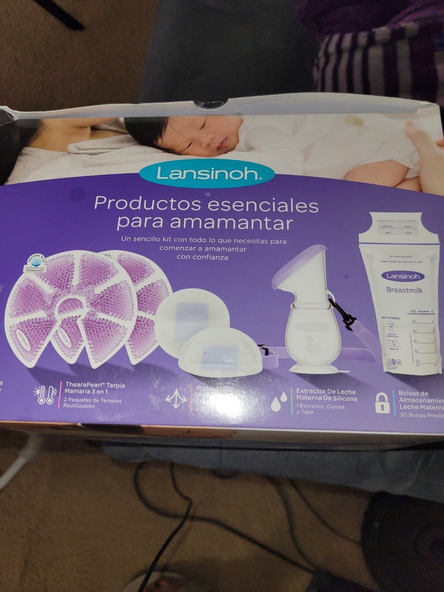 NEW Lansinoh Breastfeeding Starter Set Nursing Baby Shower gift