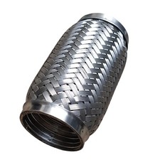 2 1/2" x 6" Exhaust Flex Tube Joint Flexi Repair Flexipipe 63mm x 150mm 2.5"