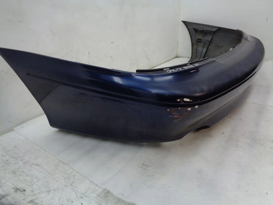 1998-2004 Volvo C70 Convertible Rear Bumper Cover Blue OEM DK812294 - Image 2 of 4