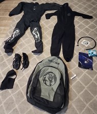 Whites Scuba Drysuit Size Xxs W/ Undergarment Insert PLEASE SEE PICTURES """"""