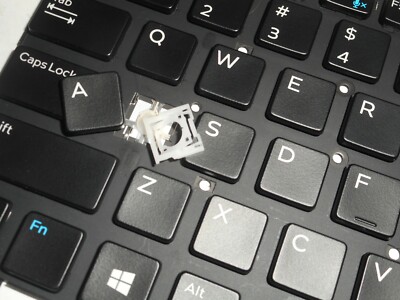 Single Key Cap + Plastic Clip For Dell Precision 7530/7730 P/N: 266YW NSK-EQ0BC
