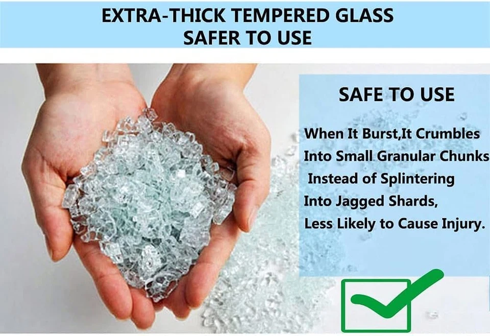 Mensola Bagno, Mensola Da Parete per Doccia, 60Cm 80Cm Vetro Doccia Alluminio Me - Immagine 4 di 4