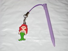 3DS Plastic Stylus Pen with Mermaid Charm - Select Color