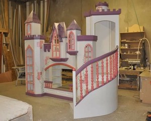 bunk bed princess castle