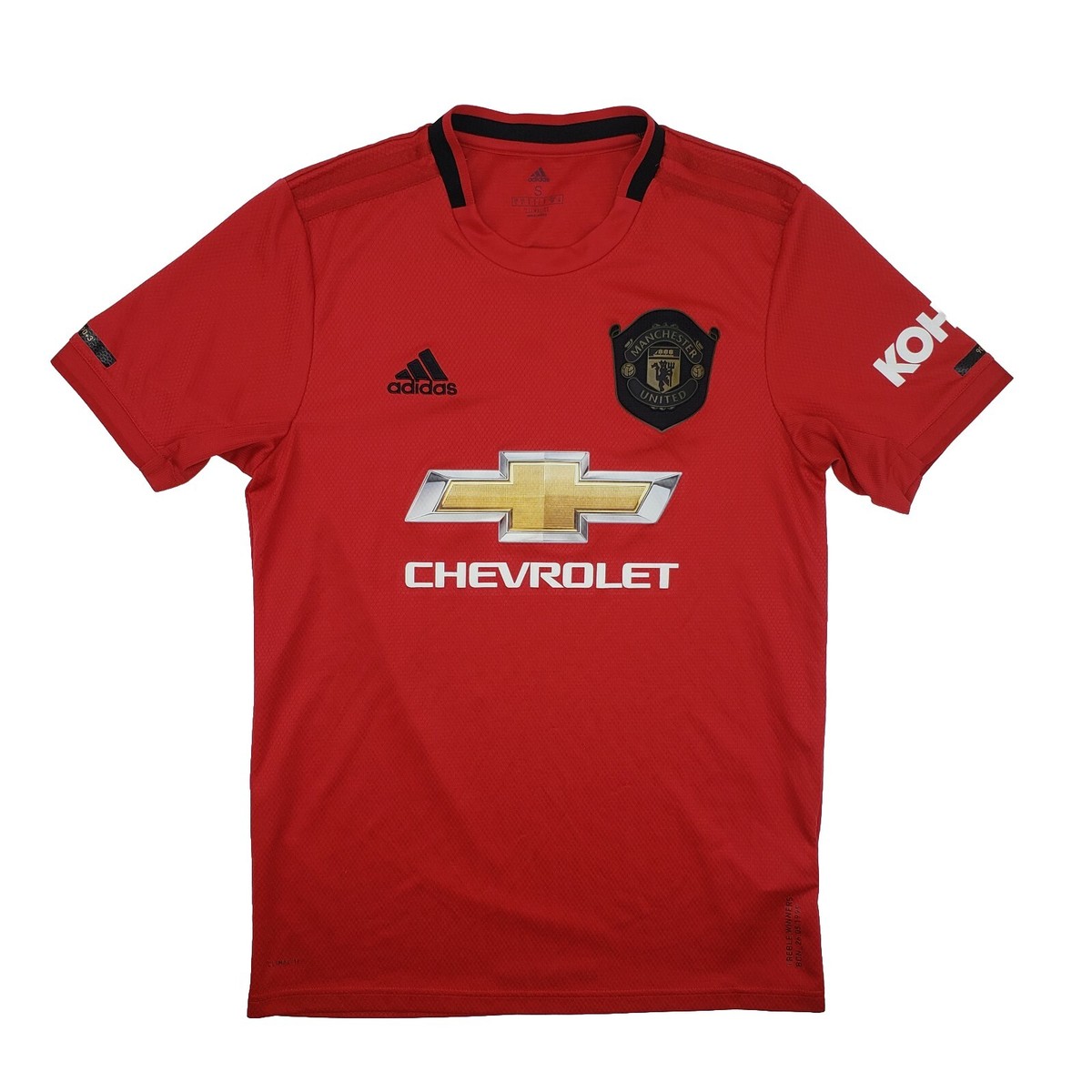 タグ付き！Manchester United adidas CHEVROLET 2020-2021 Adidas Manchester United Chevrolet Jersey Red Home