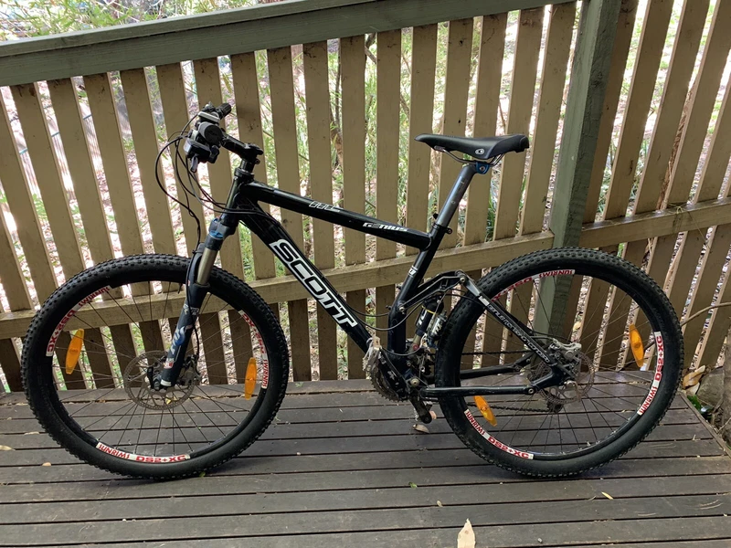 gumtree full suspension mountain bike
