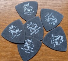 Jim Dunlop Guitar Picks Gator Grip Small Triangle .73mm 6-picks