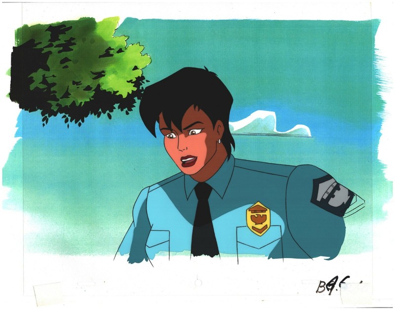 Savage Dragon Production Animation Cel Universal 1995-6 a-6