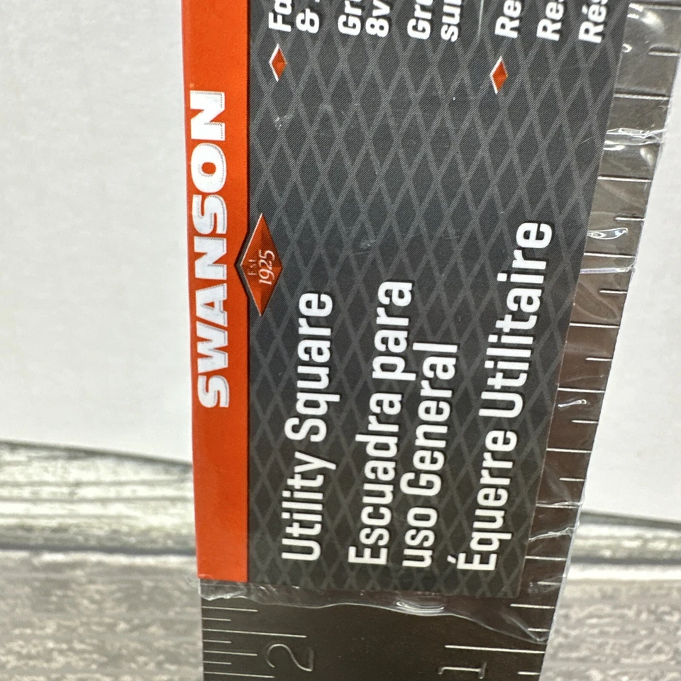 Swanson Tool-TS153 8 In. x 12 In. Steel Utility Square—Heavy Duty U4 {P} - Image 4 of 4