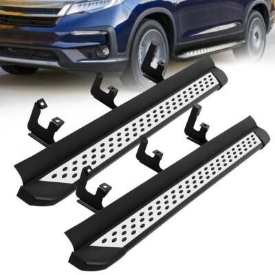 Aluminum Side Step Nerf Bars Running Boards for 2016-2022 Honda Pilot 2PCS