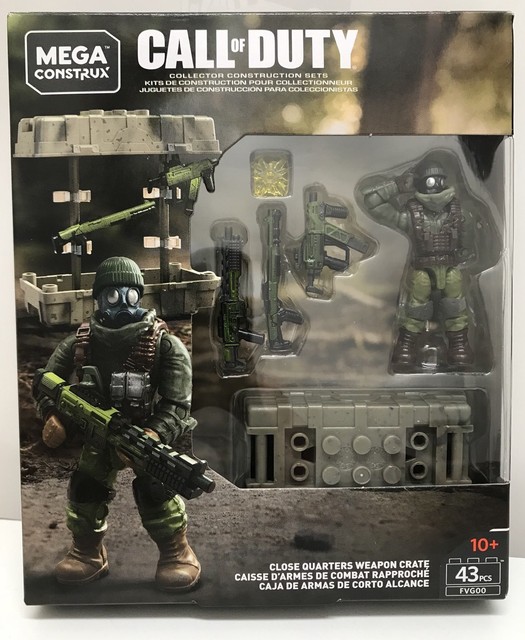 CLOSE QUARTERS WEAPON CRATE Mega Construx Call of Duty FVG00 - 43 Pieces 887961657449 | eBay