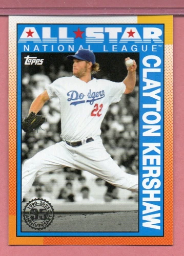 Clayton Kershaw Los Angeles Dodgers 2025 Topps Series 2, 1990 ALL STAR BASEBALL