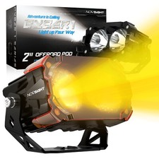 Novsight 4.5 Led Work Lights Pod Flood Lamp Off Road Camping For Truck Suv Atv