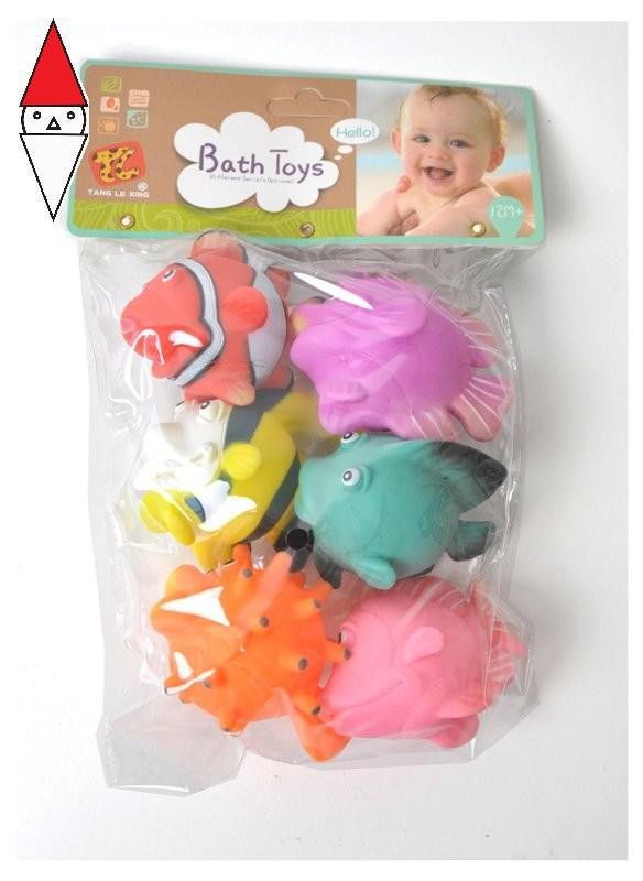 Kidz Corner – Vinile Bagnetto Pesci 6 Pz