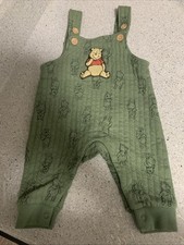 Baby Boy Size 0-3 Months Winnie The Pooh Overalls