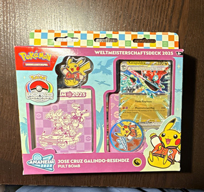 Pokémon Weltmeisterschaftsdeck 2025 Jose Cruz Galindo-Resendiz - Pult Bomb - DE