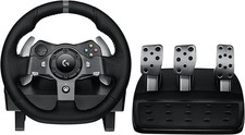 Image of Logitech G G920 Driving Force Racing Wheel and Floor Pedals, Real Force Feedback