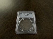 1820-R 960-R PCGS Brazil Coin - AU50